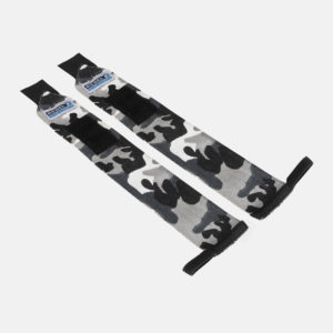 REBEL Wrist Wraps Grey Camo - Image 3